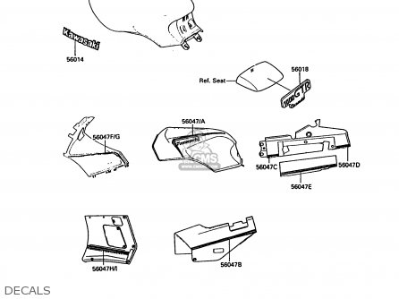 DECALS - ZG1000A6 1000GTR 1991 AUSTRIA NR