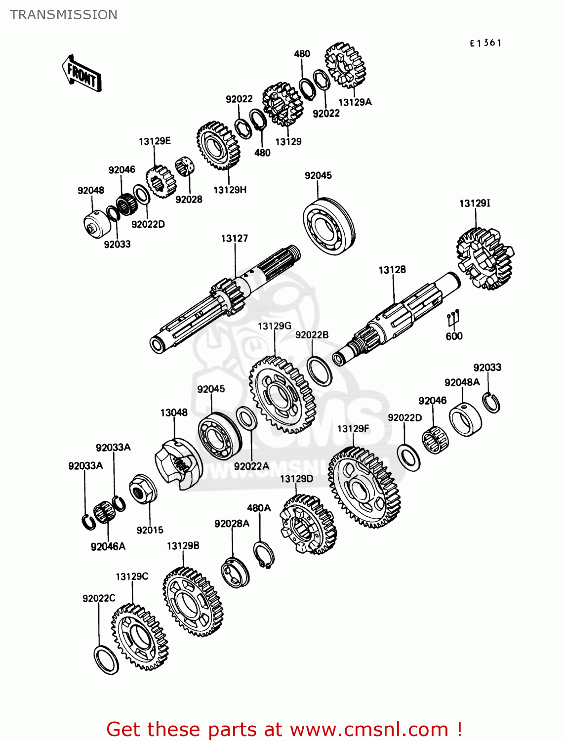 TRANSMISSION ZG1000A6 CONCOURS 1991 USA CALIFORNIA CANADA