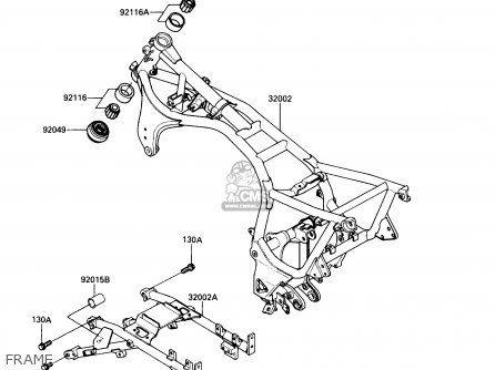 FRAME - ZG1000A6 CONCOURS 1991 USA CALIFORNIA CANADA
