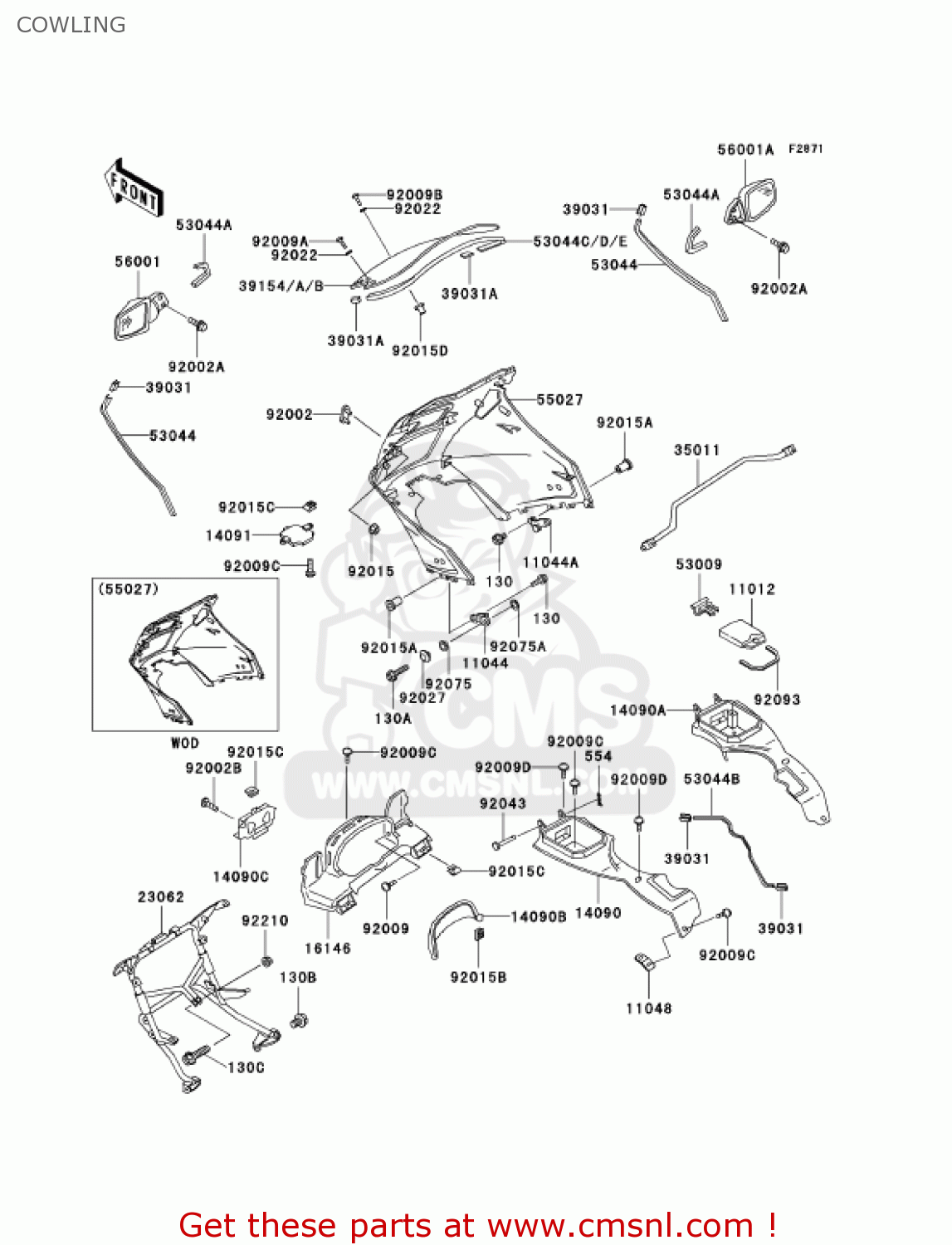 COWLING ZG1000A6F CONCOURS 2006 USA CALIFORNIA CANADA