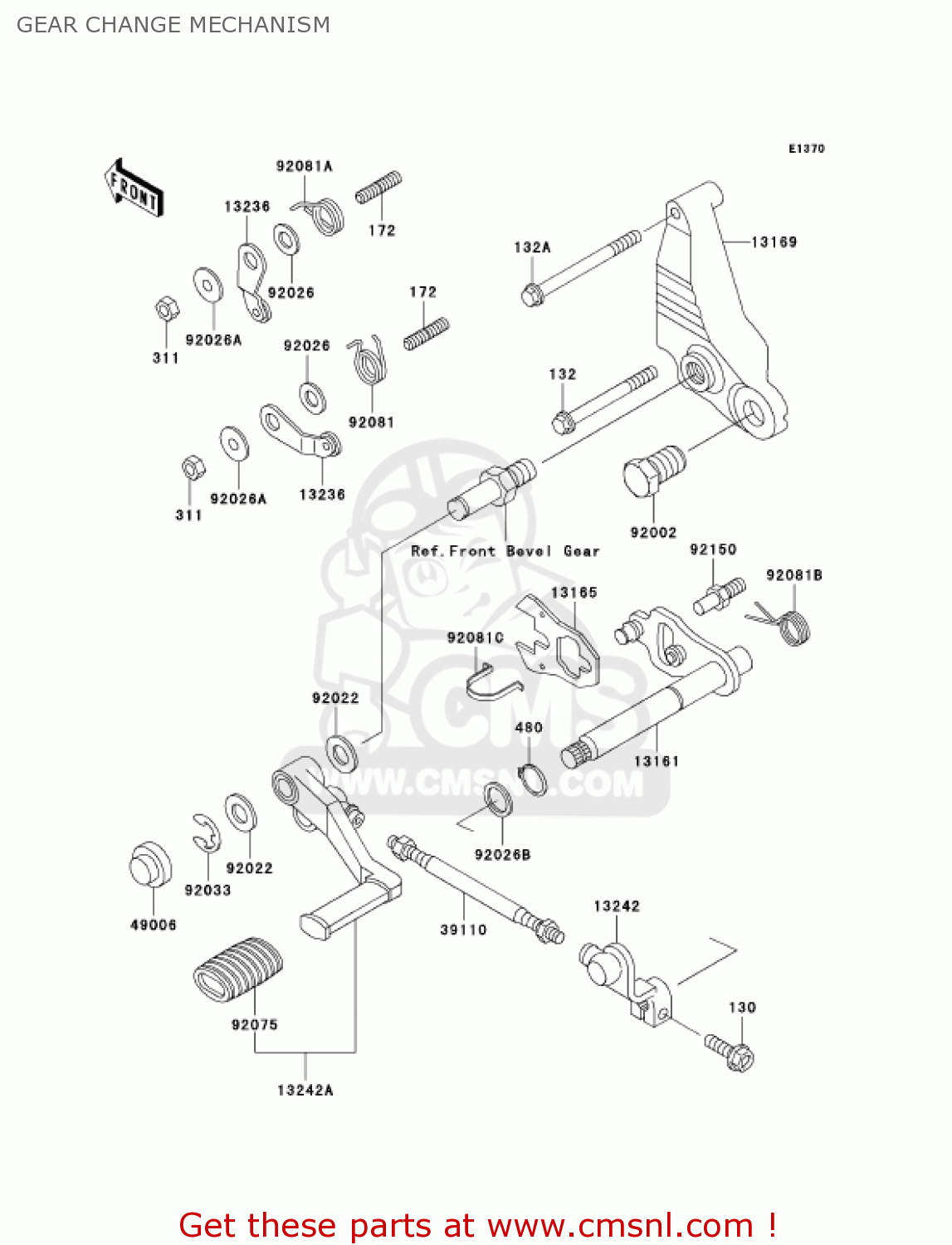 GEAR CHANGE MECHANISM ZG1000A6F CONCOURS 2006 USA CALIFORNIA CANADA
