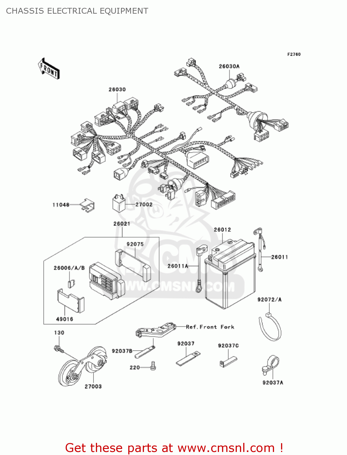 CHASSIS ELECTRICAL EQUIPMENT ZG1000A6F CONCOURS 2006 USA CALIFORNIA CANADA