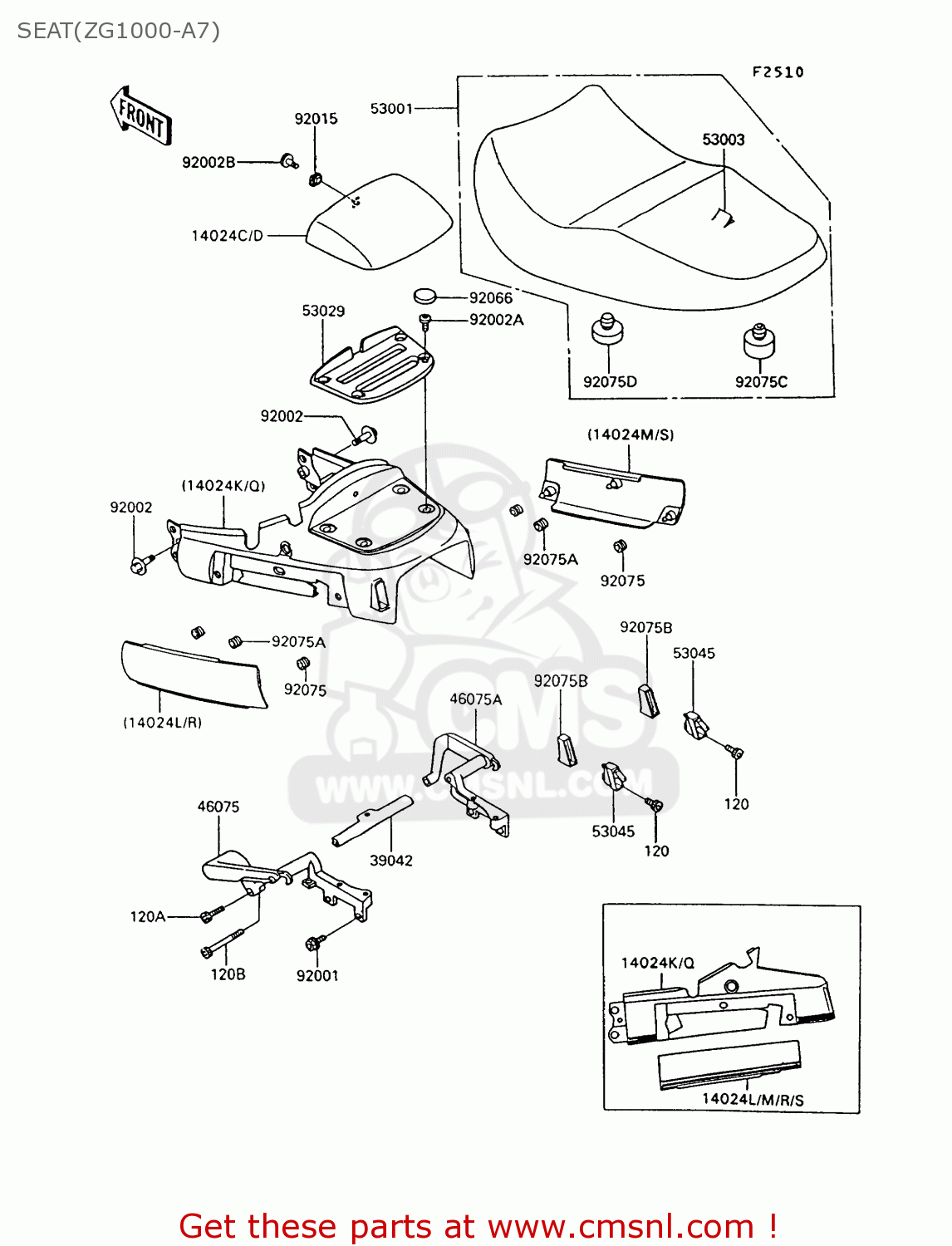 SEAT(ZG1000-A7) ZG1000A7 1000GTR 1992 EUROPE UK FR AR FG ST