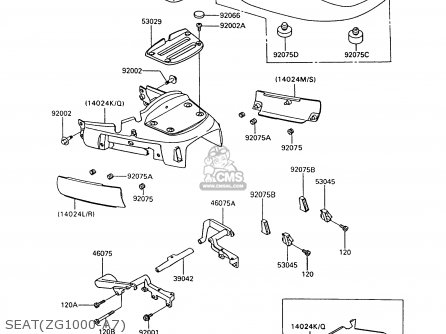 SEAT(ZG1000-A7) - ZG1000A7 1000GTR 1992 EUROPE UK FR AR FG ST