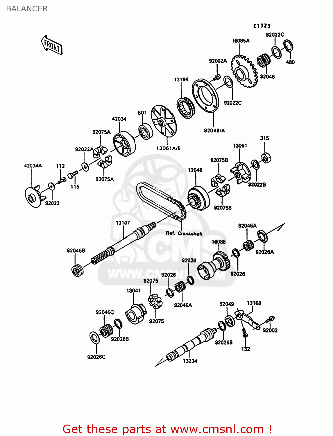BALANCER ZG1000A7 CONCOURS 1992 USA CALIFORNIA CANADA
