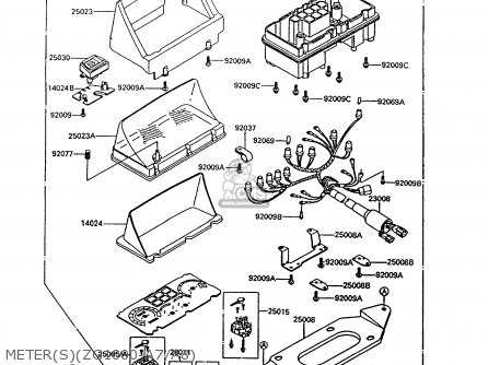 METER(S)(ZG1000-A7/A8) - ZG1000A7 CONCOURS 1992 USA CALIFORNIA CANADA