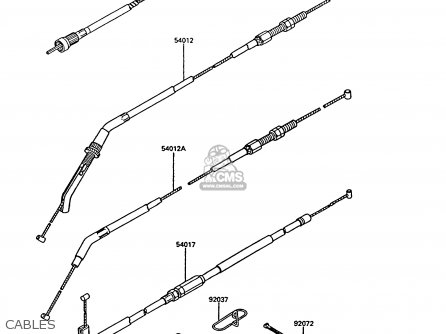 CABLES - ZG1000A7 CONCOURS 1992 USA CALIFORNIA CANADA