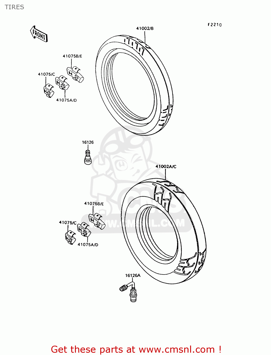TIRES ZG1000A8 CONCOURS 1993 USA CALIFORNIA CANADA