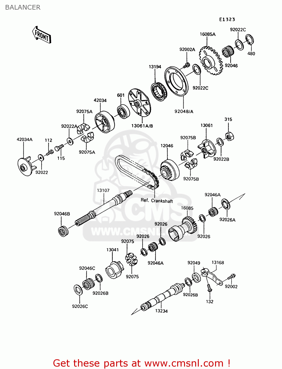 BALANCER ZG1000A9 1000GTR 1994 UNITED KINGDOM FR NL AR FG NR SD ST