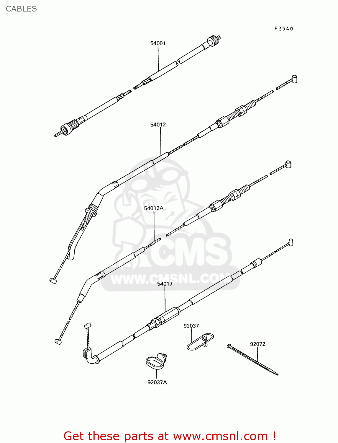 CABLES ZG1000A9 1000GTR 1994 UNITED KINGDOM FR NL AR FG NR SD ST