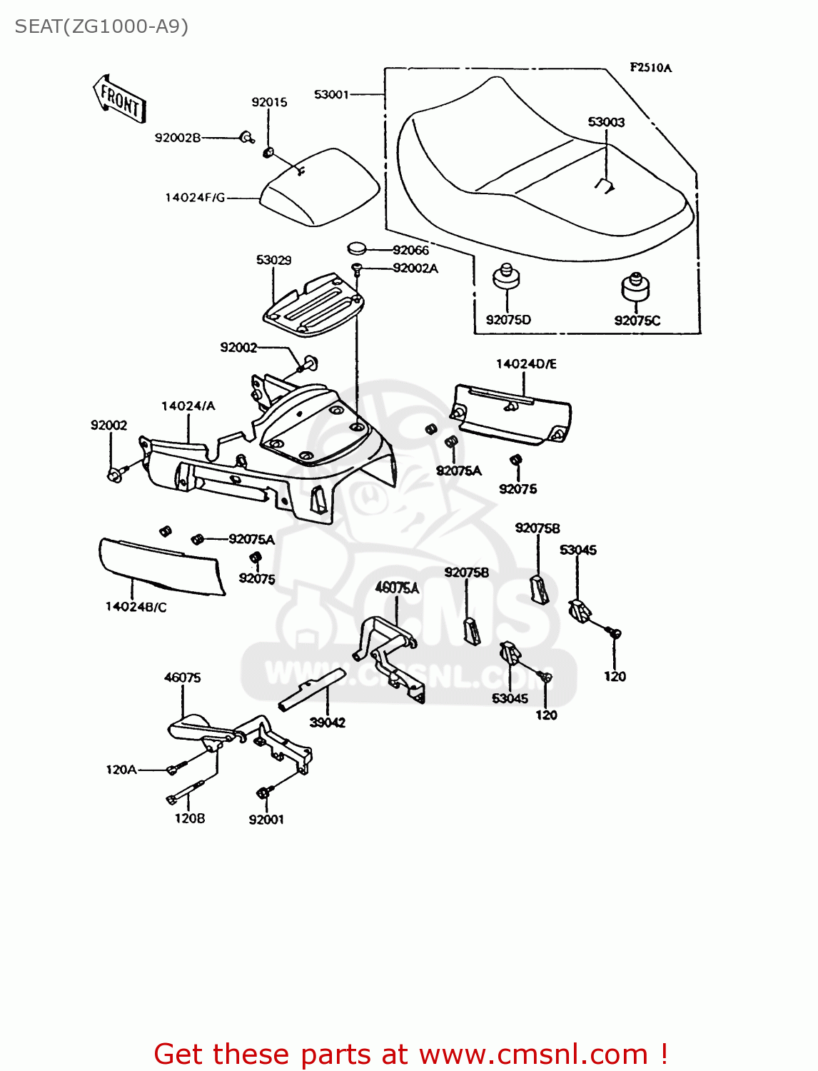 SEAT(ZG1000-A9) ZG1000A9 CONCOURS 1994 USA CALIFORNIA CANADA