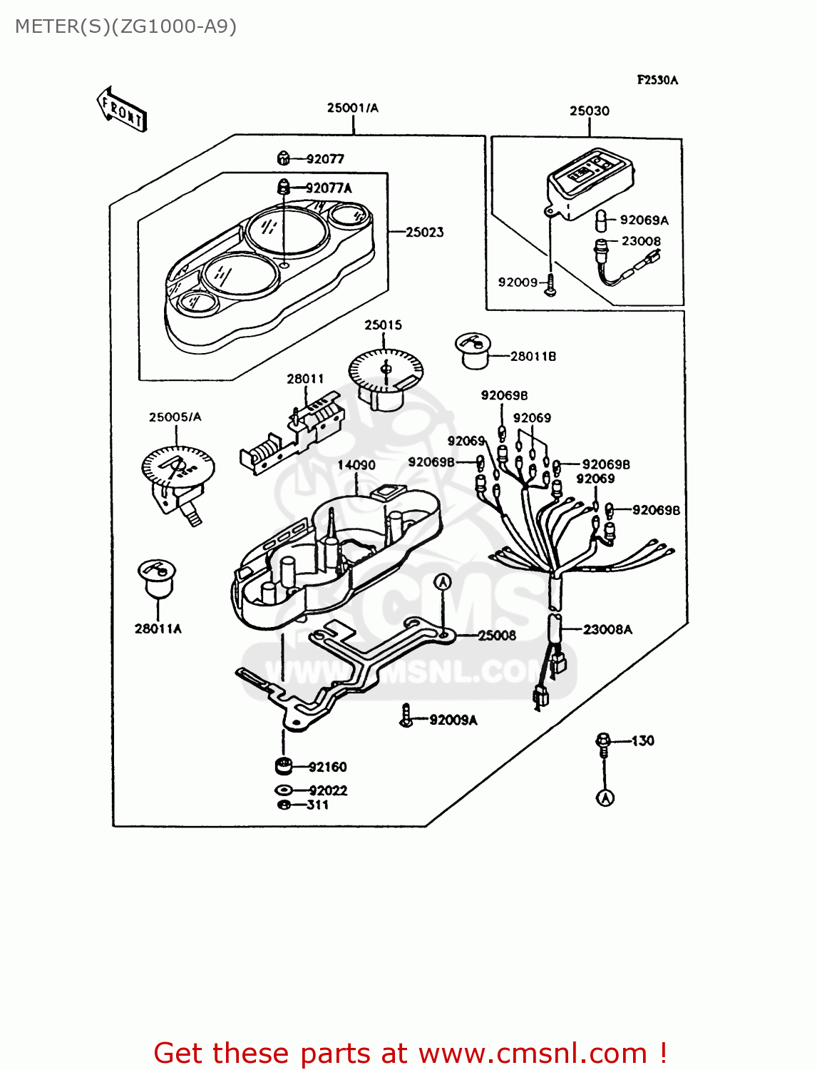 METER(S)(ZG1000-A9) ZG1000A9 CONCOURS 1994 USA CALIFORNIA CANADA