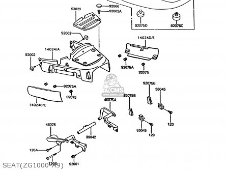 SEAT(ZG1000-A9) - ZG1000A9 CONCOURS 1994 USA CALIFORNIA CANADA