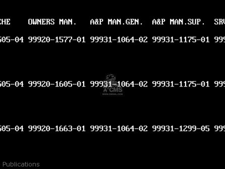 Publications - ZG1000A9 CONCOURS 1994 USA CALIFORNIA CANADA