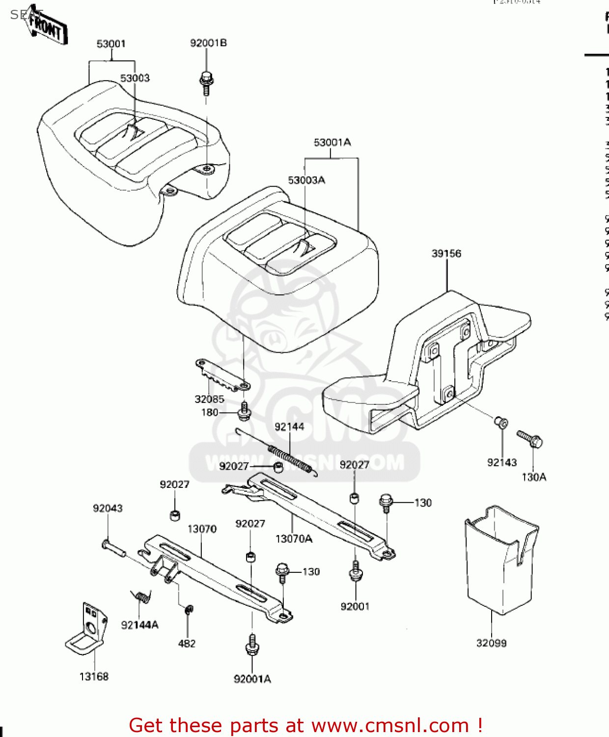 SEAT ZG1200A1 VOYAGER XII 1986 USA CALIFORNIA CANADA
