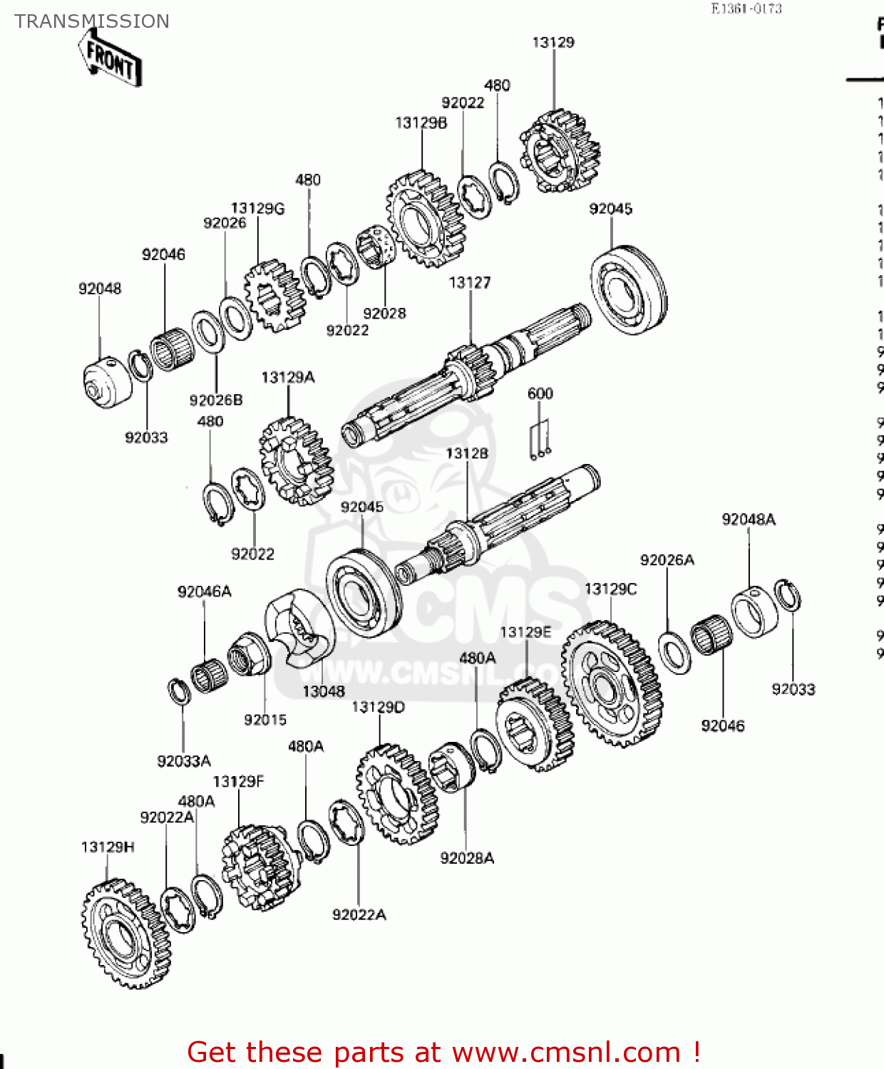 TRANSMISSION ZG1200A1 VOYAGER XII 1986 USA CALIFORNIA CANADA