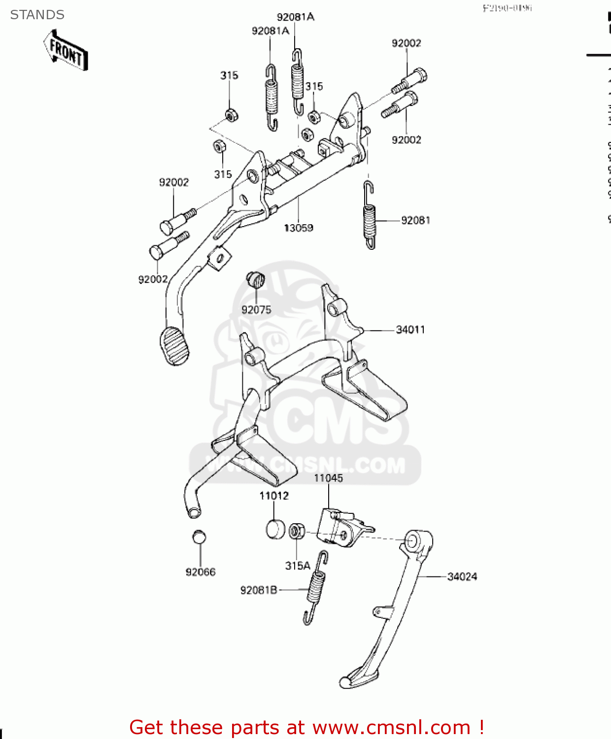 STANDS ZG1200A1 VOYAGER XII 1986 USA CALIFORNIA CANADA