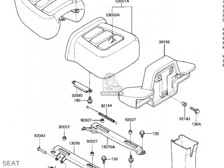 SEAT - ZG1200A1 VOYAGER XII 1986 USA CALIFORNIA CANADA