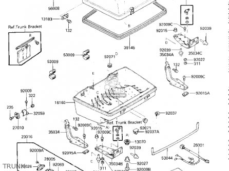 TRUNK - ZG1200A1 VOYAGER XII 1986 USA CALIFORNIA CANADA