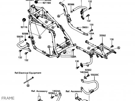 FRAME - ZG1200B1 VOYAGER XII 1987 USA CALIFORNIA CANADA