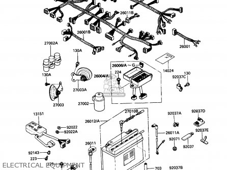 ELECTRICAL EQUIPMENT - ZG1200B1 VOYAGER XII 1987 USA CALIFORNIA CANADA