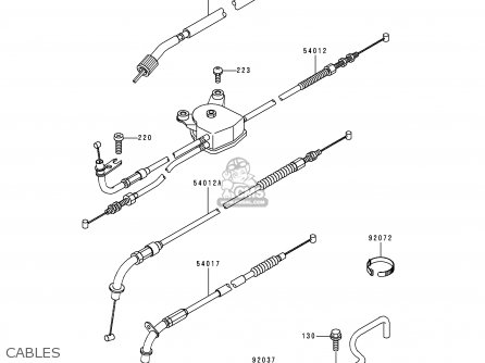 CABLES - ZG1200B10 VOYAGER XII 1996 USA CALIFORNIA CANADA