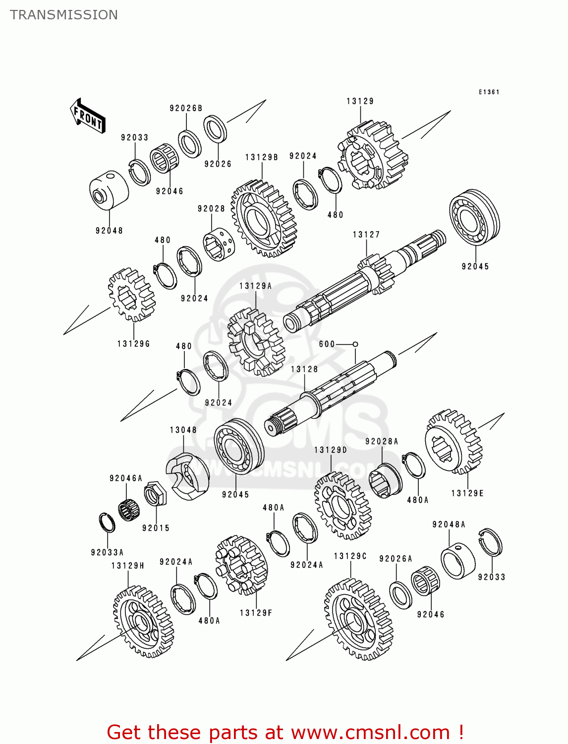 TRANSMISSION ZG1200B11 VOYAGER XII 1997 USA CALIFORNIA CANADA