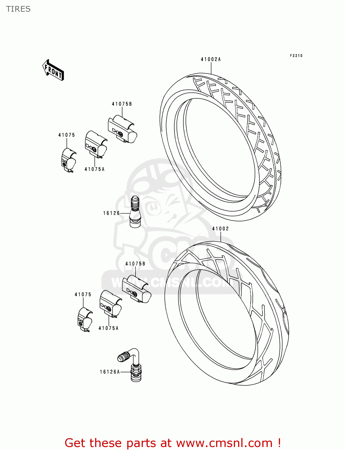 TIRES ZG1200B11 VOYAGER XII 1997 USA CALIFORNIA CANADA