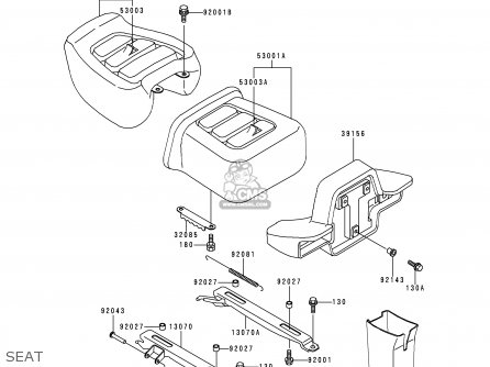 SEAT - ZG1200B11 VOYAGER XII 1997 USA CALIFORNIA CANADA