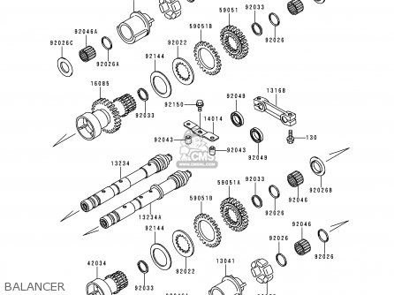 BALANCER - ZG1200B12 VOYAGER XII 1998 USA CALIFORNIA CANADA