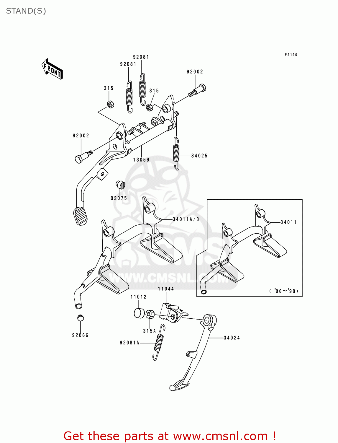 STAND(S) ZG1200B13 VOYAGER XII 1999 USA CALIFORNIA CANADA