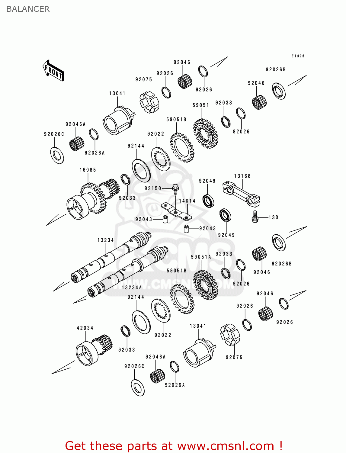 BALANCER ZG1200B14 VOYAGER XII 2000 USA CALIFORNIA CANADA
