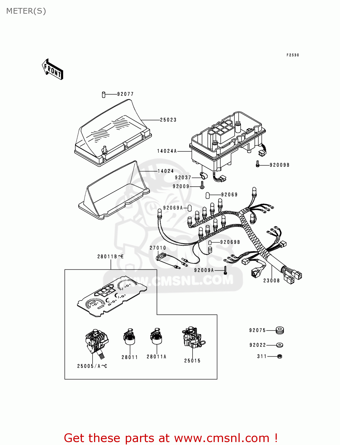METER(S) ZG1200B14 VOYAGER XII 2000 USA CALIFORNIA CANADA