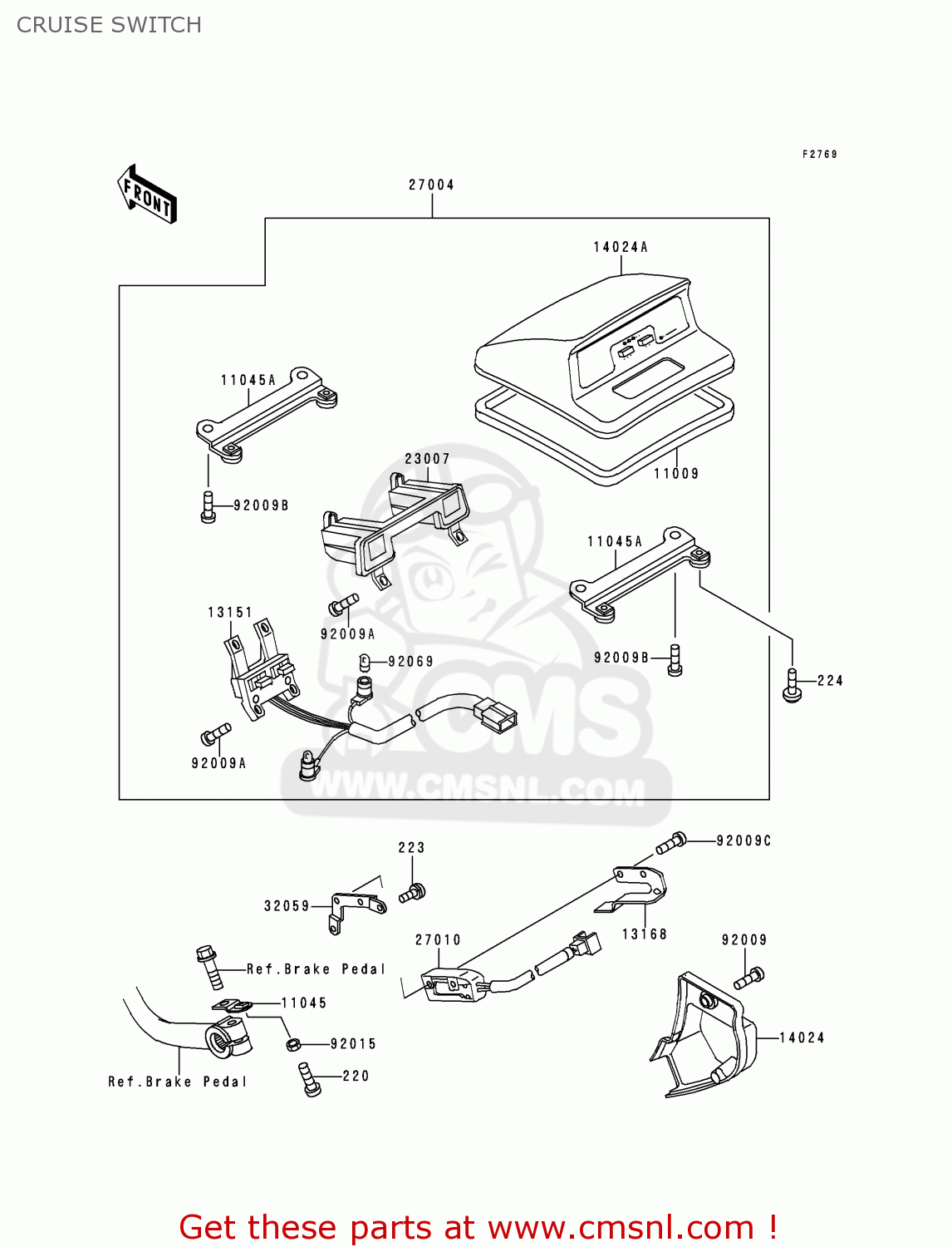 CRUISE SWITCH ZG1200B14 VOYAGER XII 2000 USA CALIFORNIA CANADA