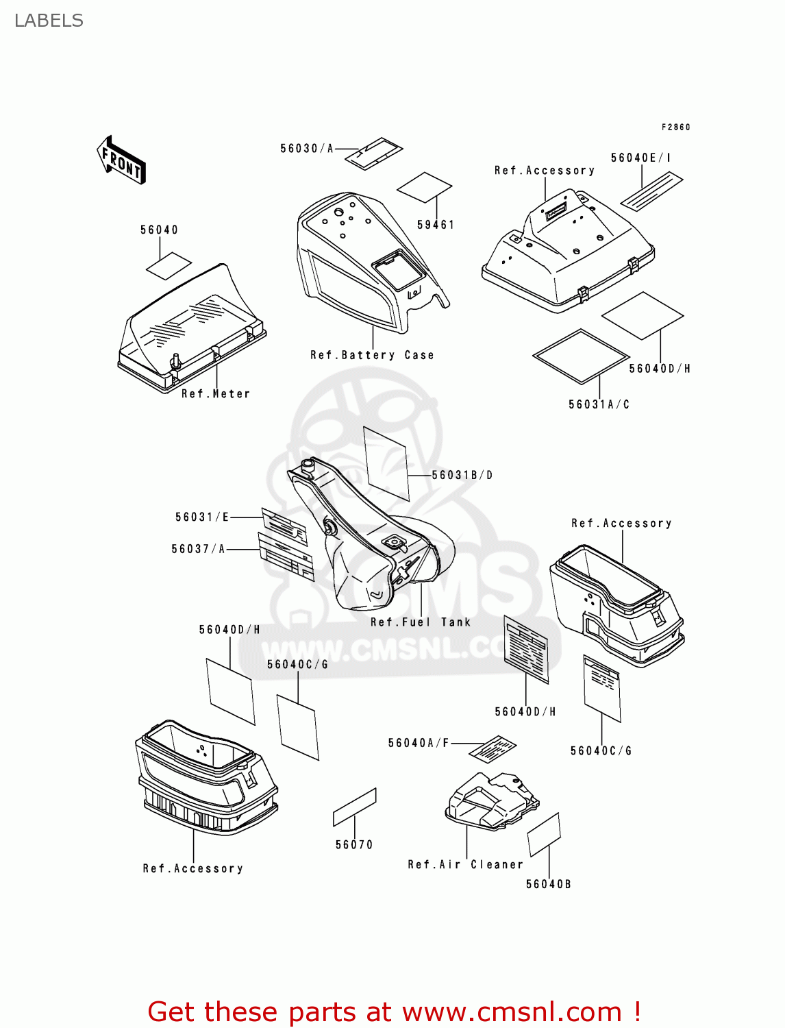 LABELS ZG1200B14 VOYAGER XII 2000 USA CALIFORNIA CANADA