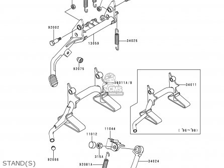 STAND(S) - ZG1200B14 VOYAGER XII 2000 USA CALIFORNIA CANADA