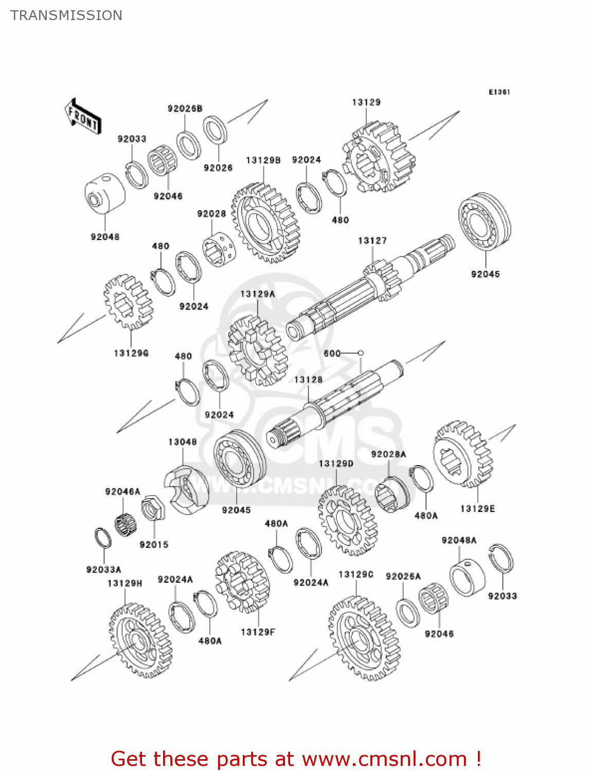 TRANSMISSION ZG1200B15 VOYAGER XII 2001 USA CALIFORNIA CANADA