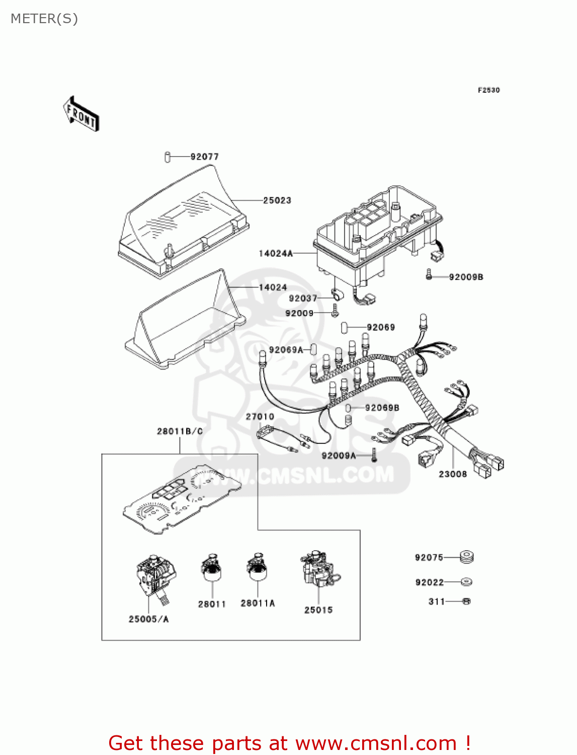 METER(S) ZG1200B15 VOYAGER XII 2001 USA CALIFORNIA CANADA