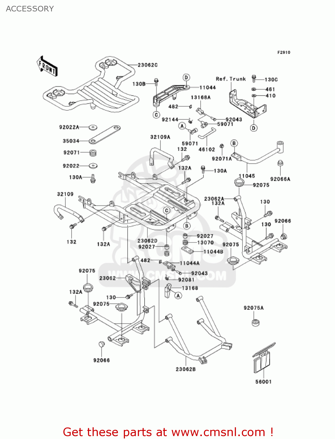 ACCESSORY ZG1200B15 VOYAGER XII 2001 USA CALIFORNIA CANADA