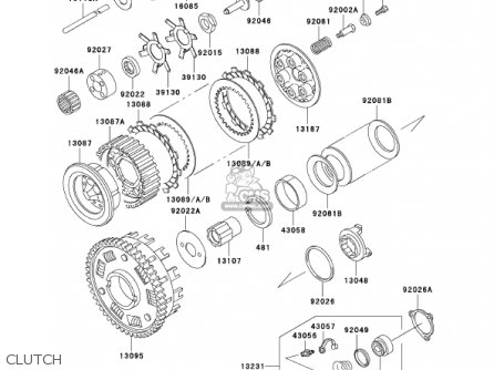 CLUTCH - ZG1200B15 VOYAGER XII 2001 USA CALIFORNIA CANADA