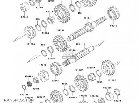 TRANSMISSION - ZG1200B15 VOYAGER XII 2001 USA CALIFORNIA CANADA
