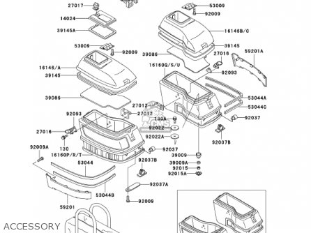 ACCESSORY - ZG1200B15 VOYAGER XII 2001 USA CALIFORNIA CANADA