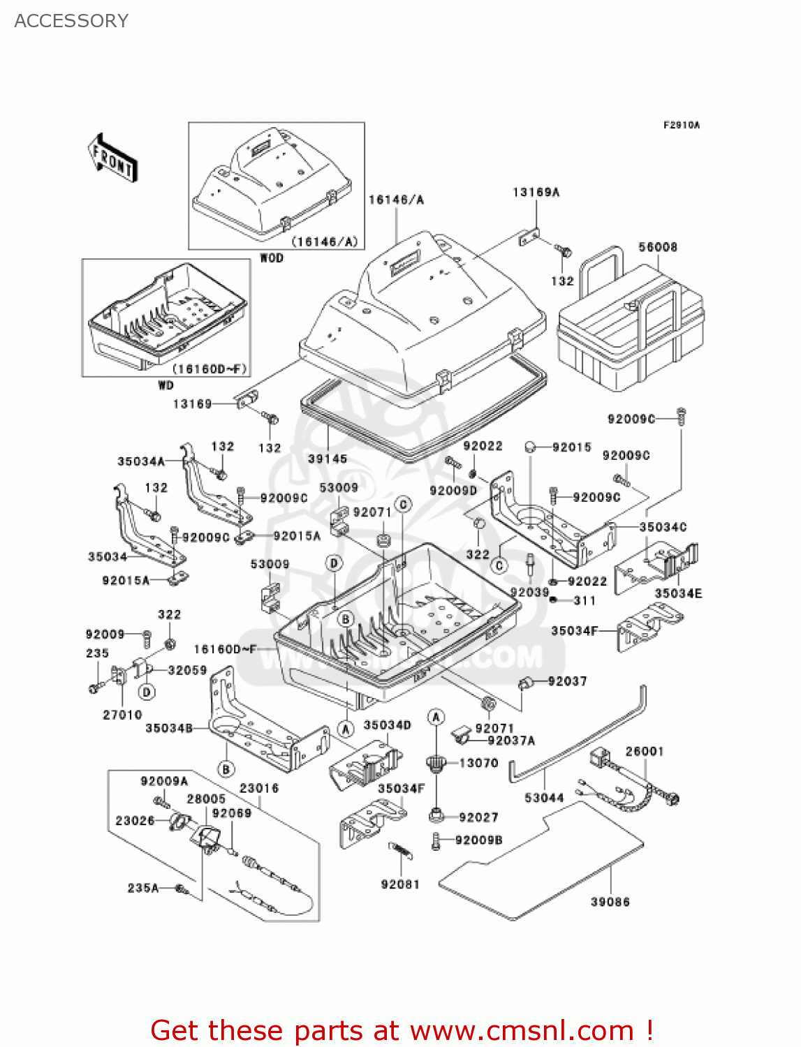 ACCESSORY ZG1200B16 VOYAGER XII 2002 USA CALIFORNIA CANADA