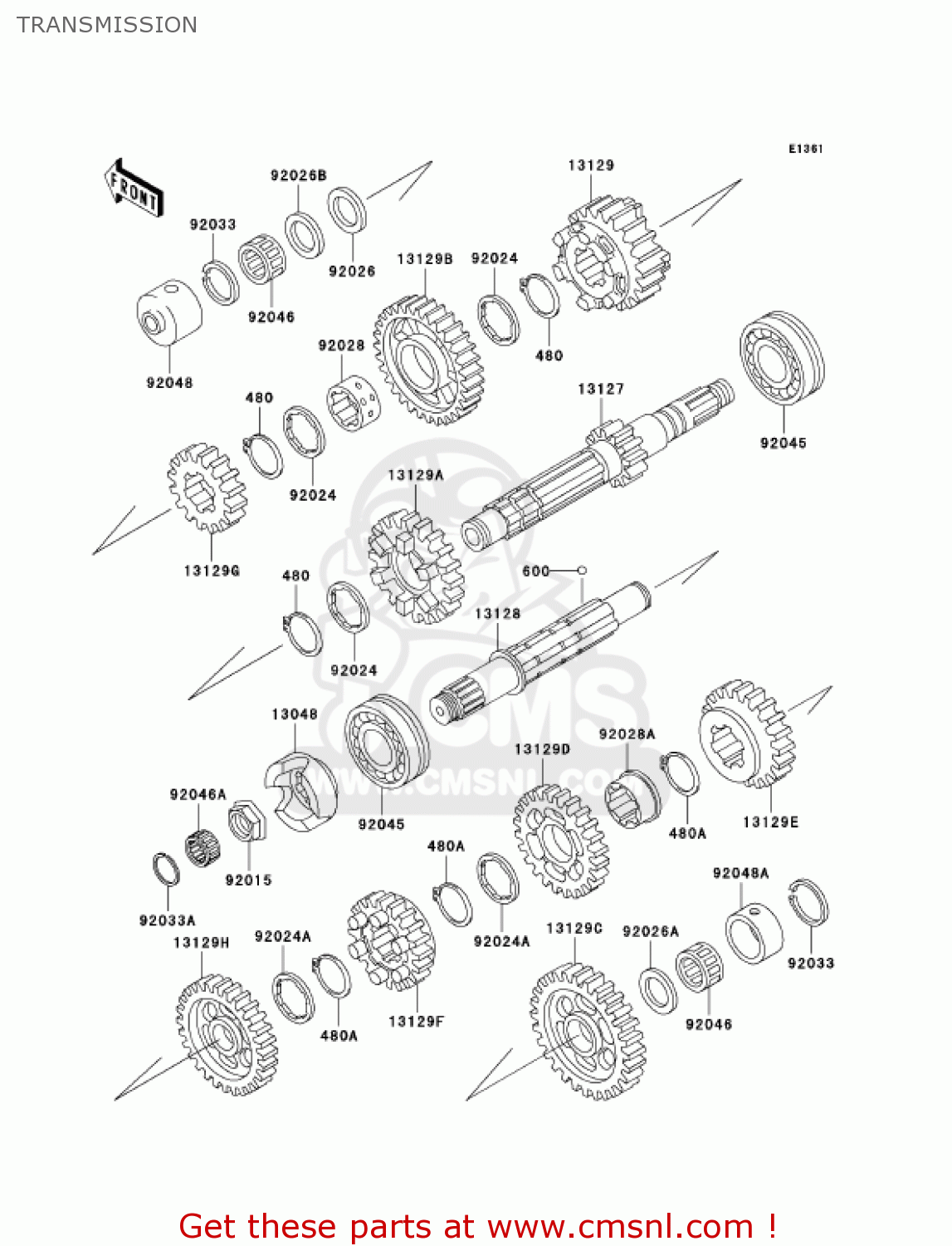 TRANSMISSION ZG1200B16 VOYAGER XII 2002 USA CALIFORNIA CANADA