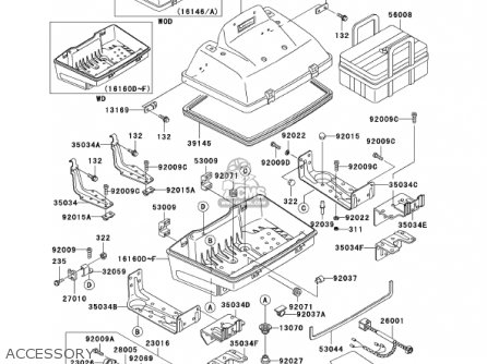 ACCESSORY - ZG1200B16 VOYAGER XII 2002 USA CALIFORNIA CANADA
