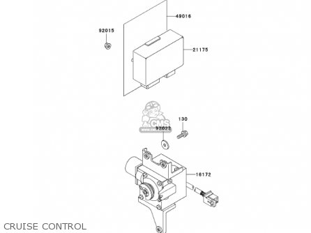 CRUISE CONTROL - ZG1200B16 VOYAGER XII 2002 USA CALIFORNIA CANADA