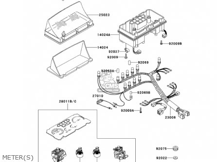 METER(S) - ZG1200B16 VOYAGER XII 2002 USA CALIFORNIA CANADA