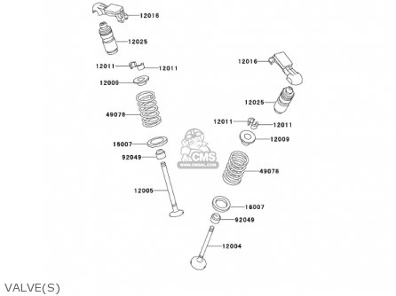 VALVE(S) - ZG1200B16 VOYAGER XII 2002 USA CALIFORNIA CANADA
