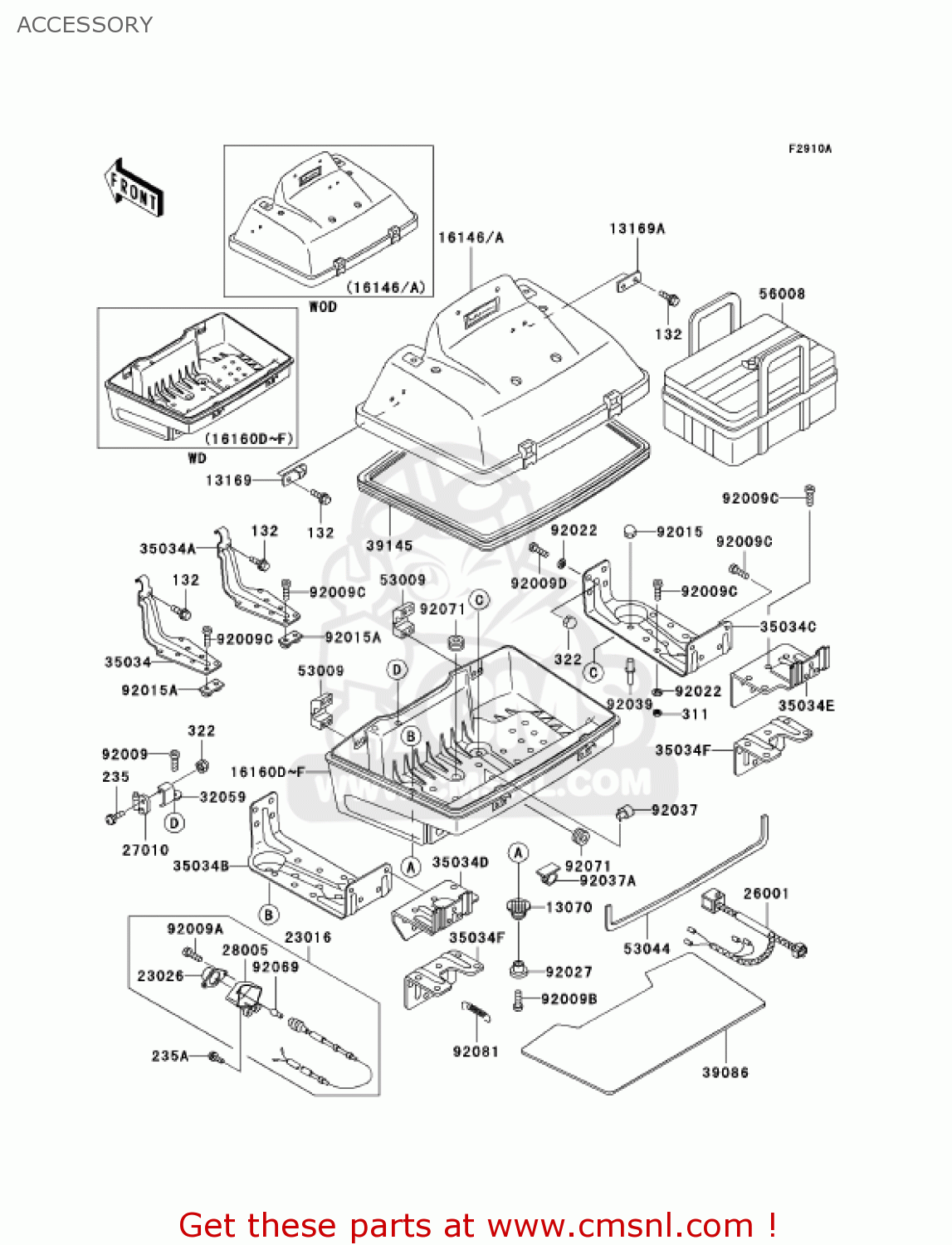 ACCESSORY ZG1200B17 VOYAGER XII 2003 USA CALIFORNIA CANADA