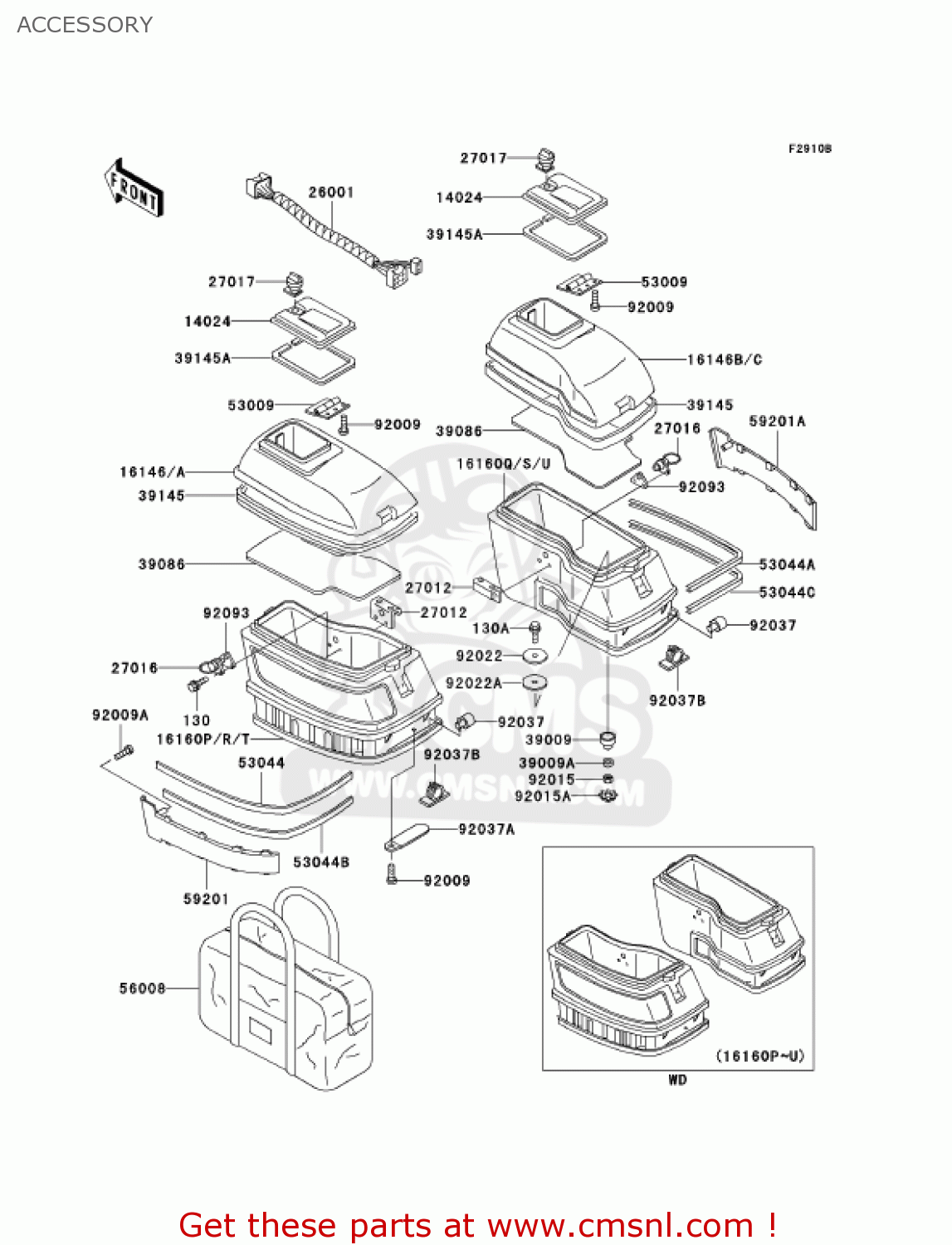 ACCESSORY ZG1200B17 VOYAGER XII 2003 USA CALIFORNIA CANADA